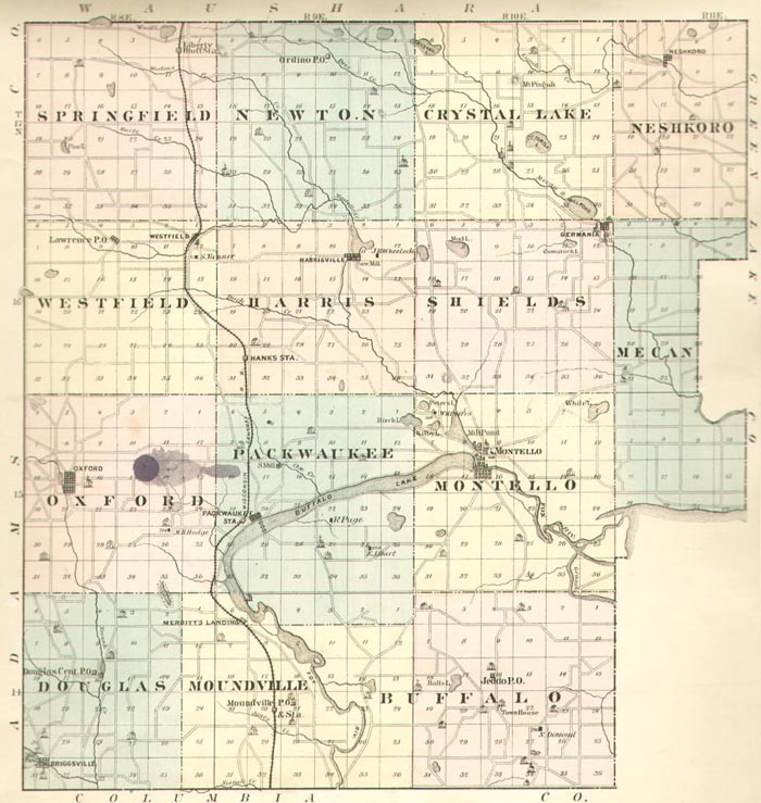 Marquette County, Wisconsin - 1878