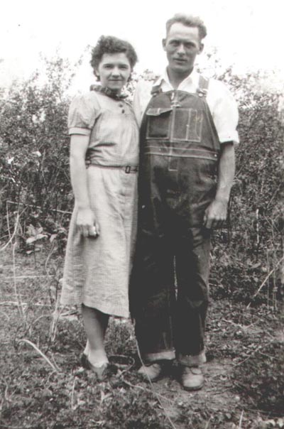 Rose Emma Draeger & her husband Edwin Klawitter