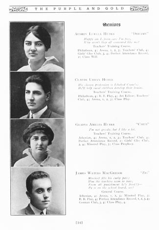 Yearbook Page