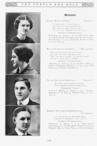 Yearbook Page