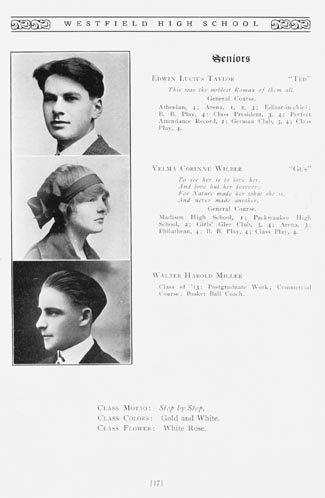 Yearbook Page