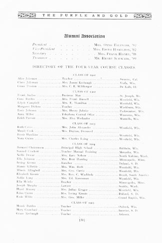 Yearbook Page