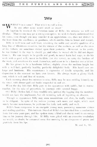 Yearbook Page