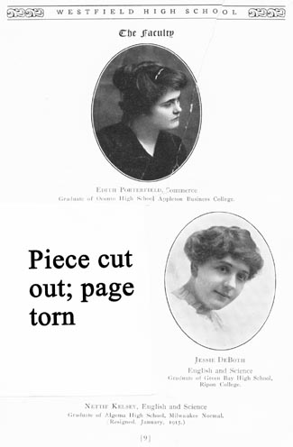 Yearbook Page